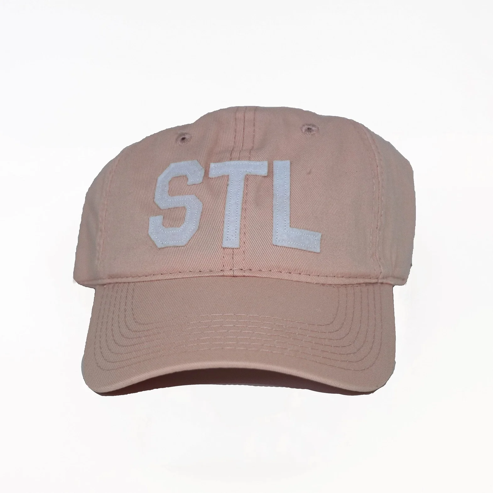 St. Louis "STL" Collegiate Dad Hat – Pink