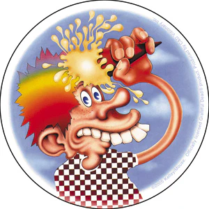 Grateful Dead Ice Cream Kid Sticker