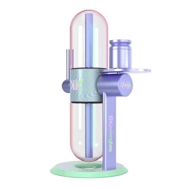 Stündenglass® Gravity Pipe Limited Edition Khalifa Violet Sky / Mints - Image 2