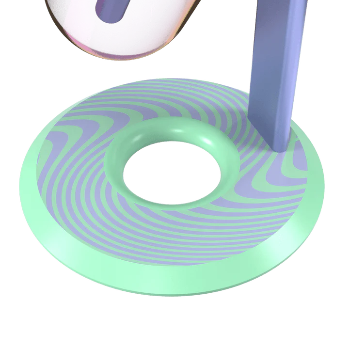 Stündenglass® Gravity Pipe Limited Edition Khalifa Violet Sky / Mints - Image 3