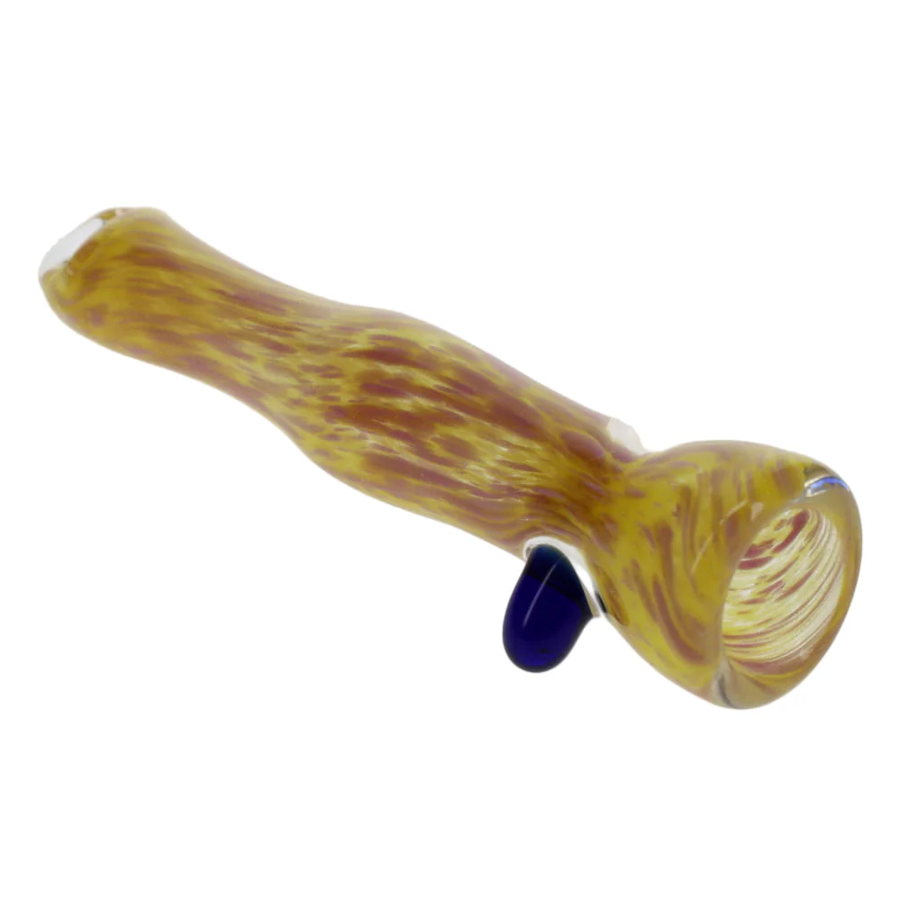 Sugar Mattys Glass Knob Inside Frit Bite Grip Chillum - Image 4