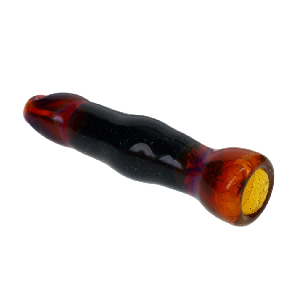 Sugar Mattys Glass Opal Bite Grip Chillum - Image 2