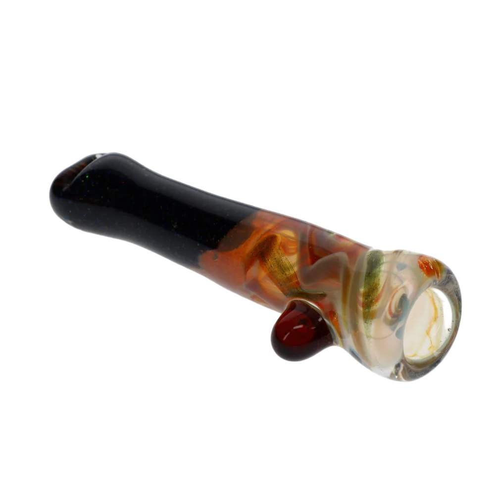 Sugar Mattys Glass Opal Bite Grip Chillum - Image 3