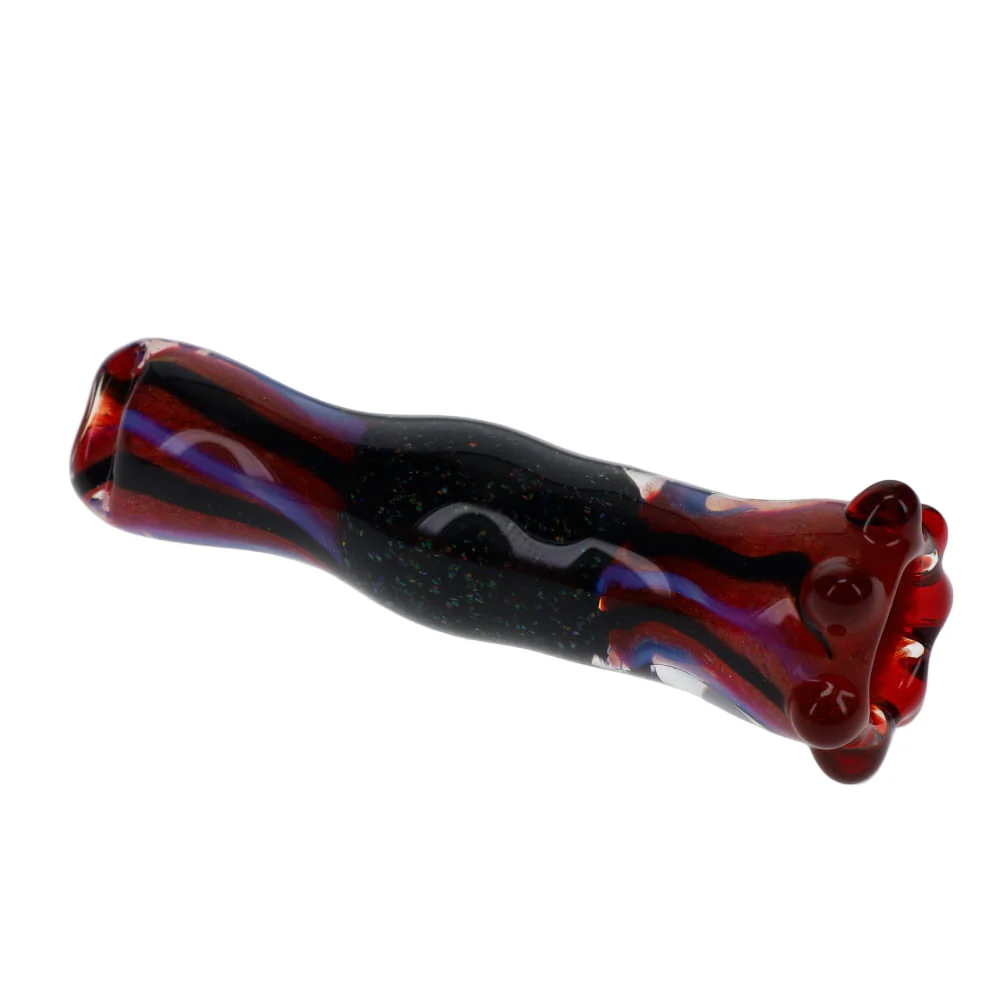 Sugar Mattys Glass Opal Bite Grip Chillum - Image 4