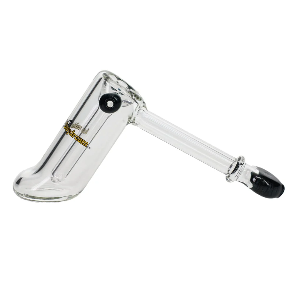 Sunshine Daydream Hammer Bubbler Clear with Color Accents - Image 3