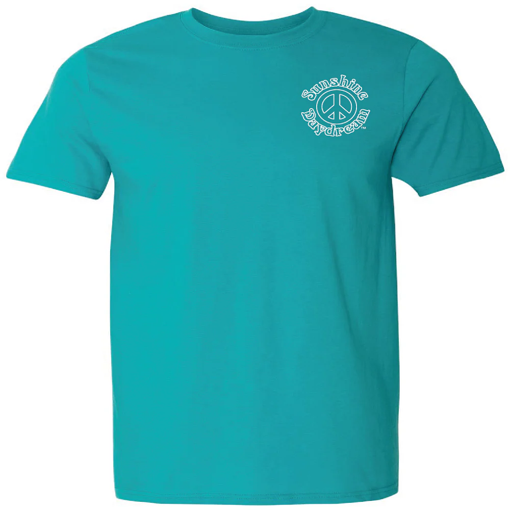 Sunshine Daydream Simple Jade Grateful Dead Head T-Shirt - Image 2