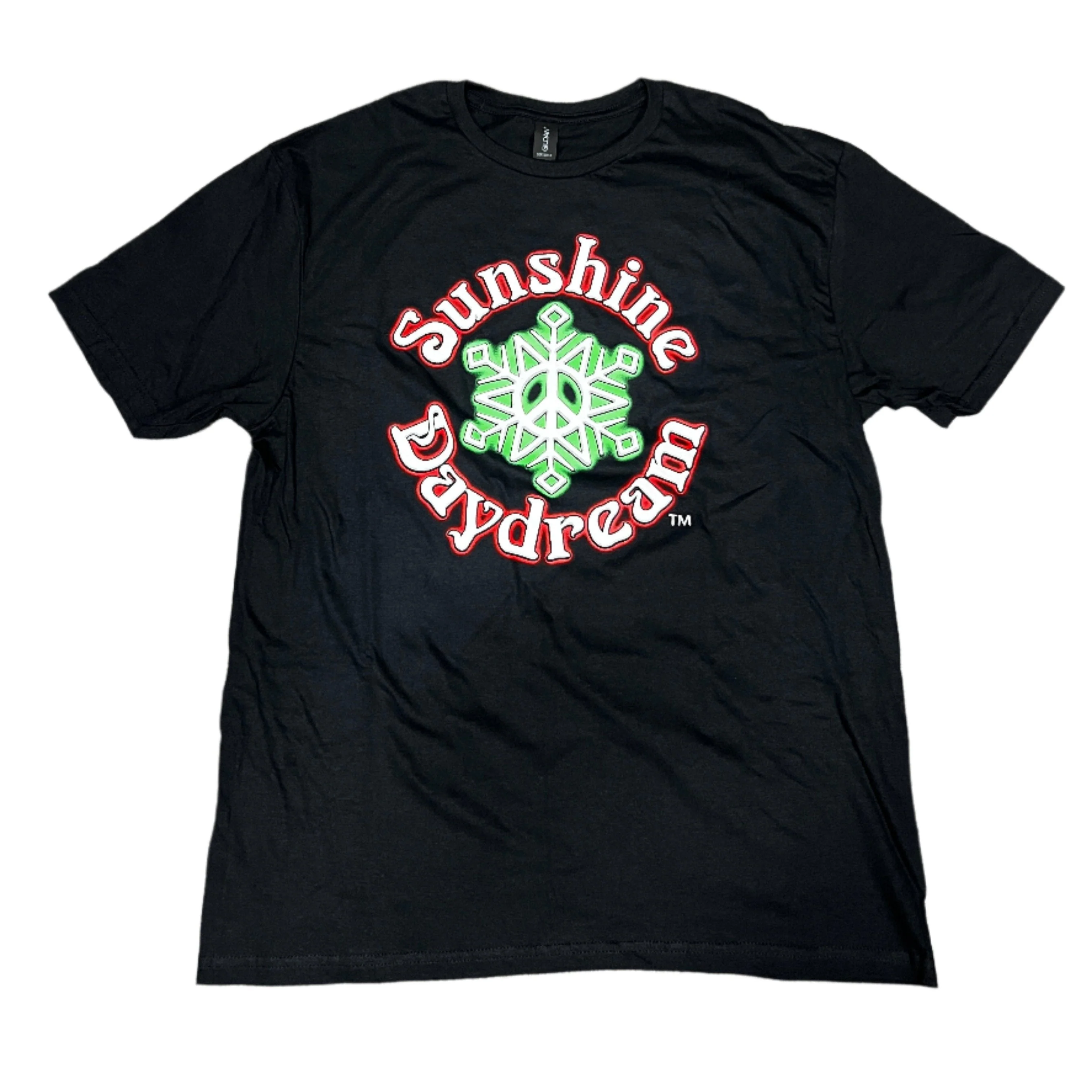 Sunshine Daydream Snowflake Peace Sign T-Shirt SALE - Image 2