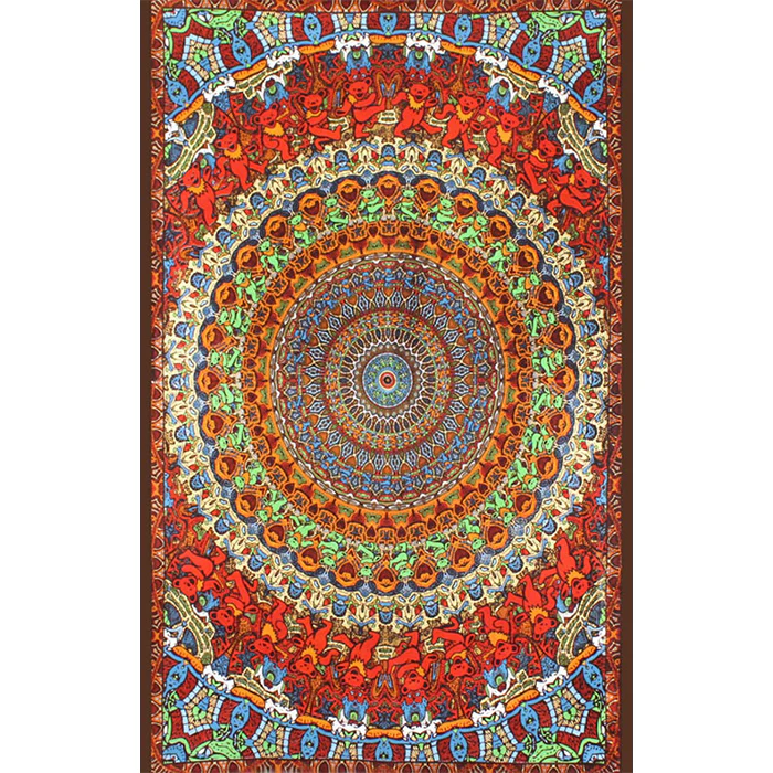 Grateful Dead Bear Vibrations Tapestry