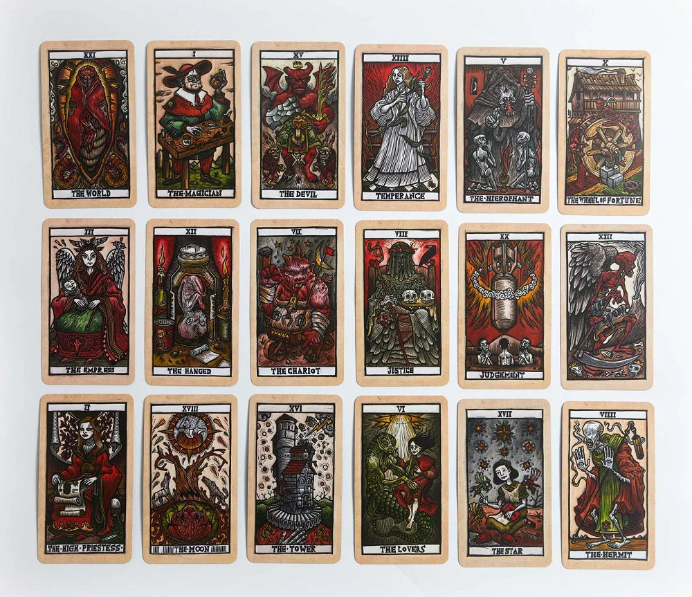 Del Toro Tarot Deck & Guidebook - Image 2