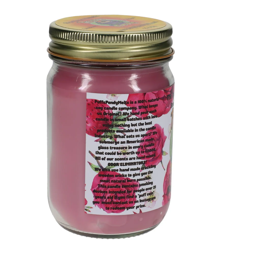 The ORIGINAL Puffs Pendy Melts Candle - Smokers Edition Rose Berry - Image 2
