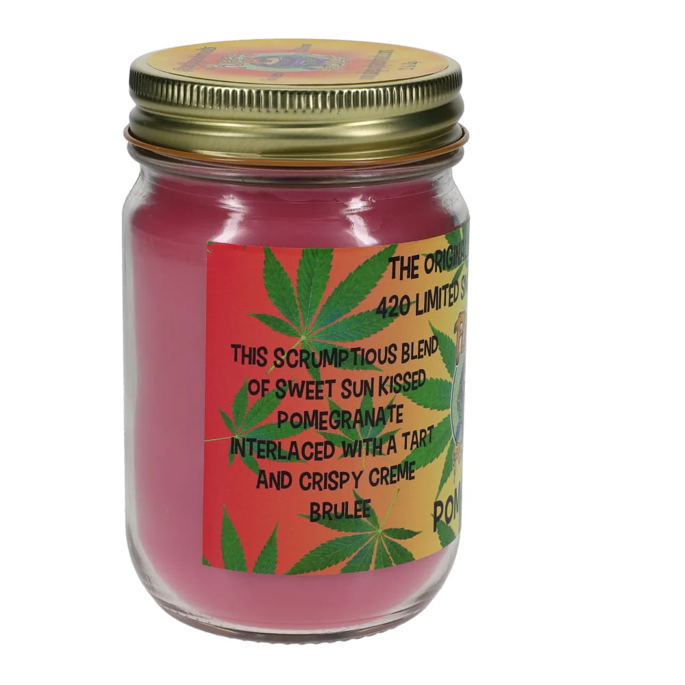 The ORIGINAL Puffs Pendy Melts Candle - Smokers Edition 420 Pom Brulee - Image 2