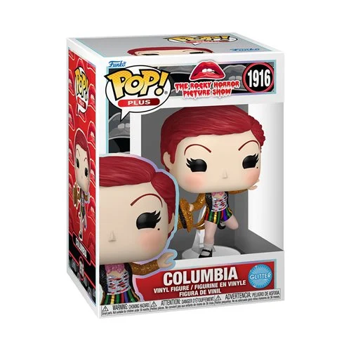 The Rocky Horror Picture Show Columbia Glitter Wave 2 Funko Pop! Vinyl Figure #1916 - Image 2