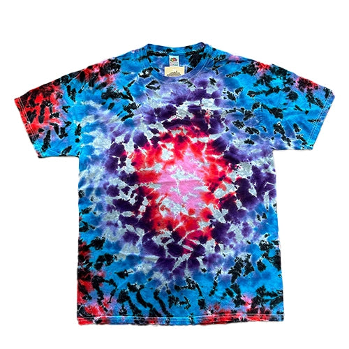 Too Heady Crew Berry Scrunch Tie Dye T-Shirt - Image 2