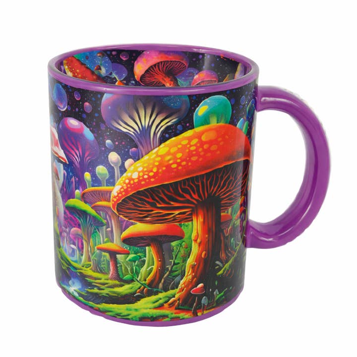 Trippy Mushrooms Mug - Image 2