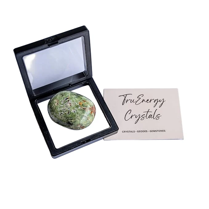 TruEnergy Chrysoprase Palm Stone - 2"