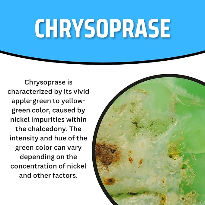 TruEnergy Chrysoprase Palm Stone - 2" - Image 5