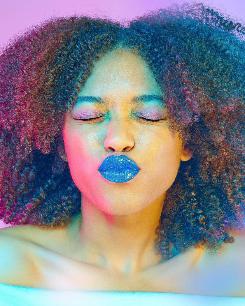Unicorn Snot Quiet Riot 2in1 Glitter Lip Duo Lip Paint in Blue-Dream - Image 5