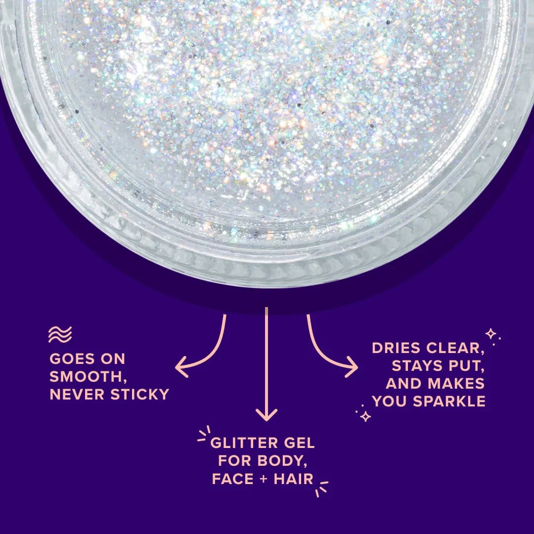 Unicorn Snot The Original Glitter Gel - Disco (Silver) - Image 4