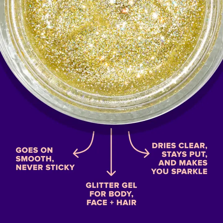 Unicorn Snot The Original Glitter Gel - Gold - Image 3
