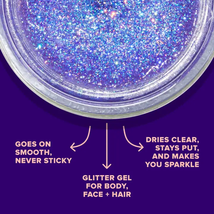 Unicorn Snot The Original Glitter Gel - Ultravoilet-Purple - Image 3
