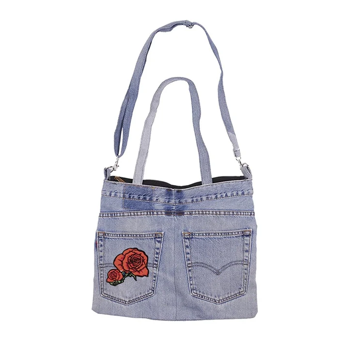Upcycled Denim Jean Butt Bag - Image 2