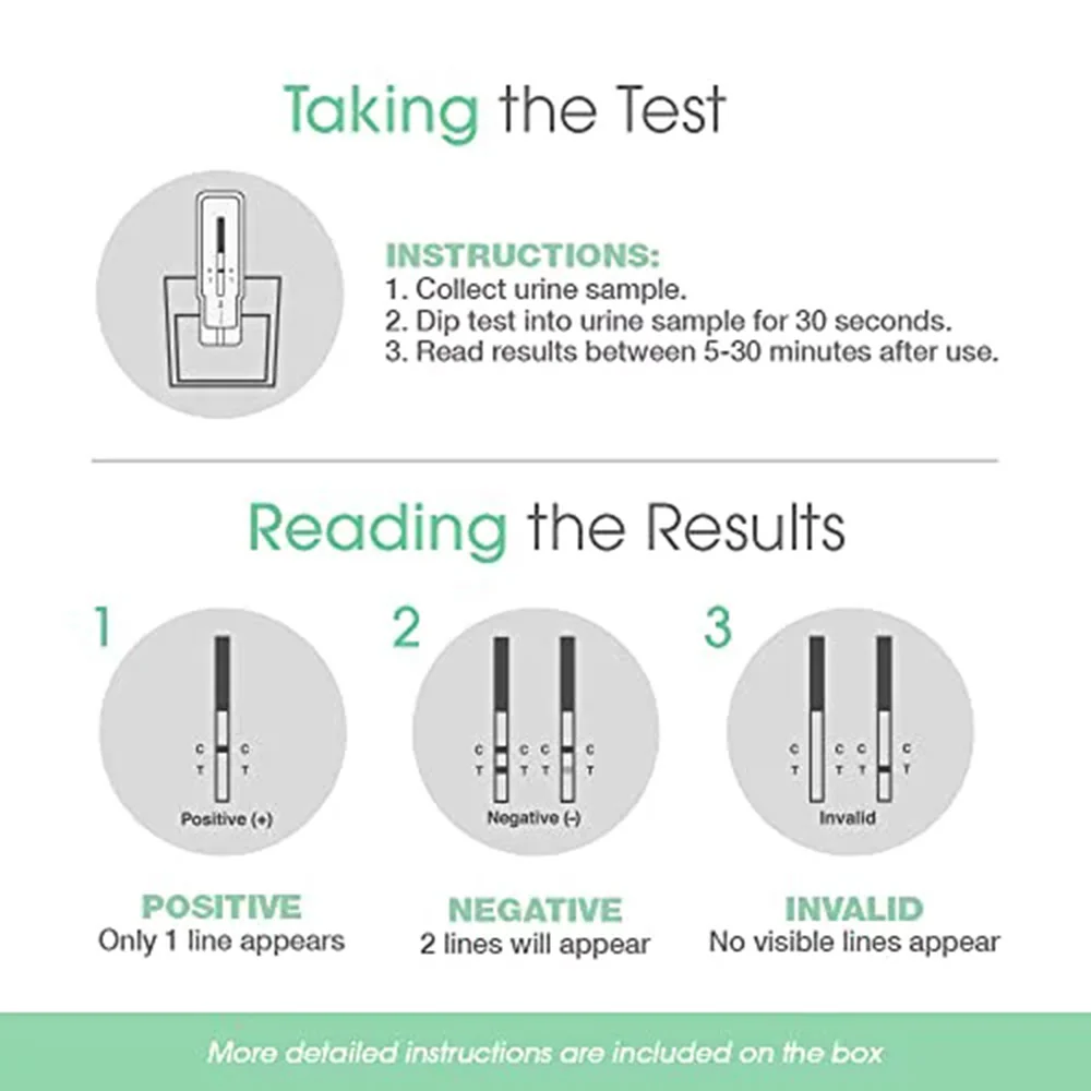 UTest THC 15 ng/mL Home Drug Test Strips - Image 3