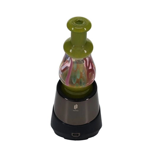 Windstar Glass Pea Green Lava Lamp Dry Peak Top - Image 2