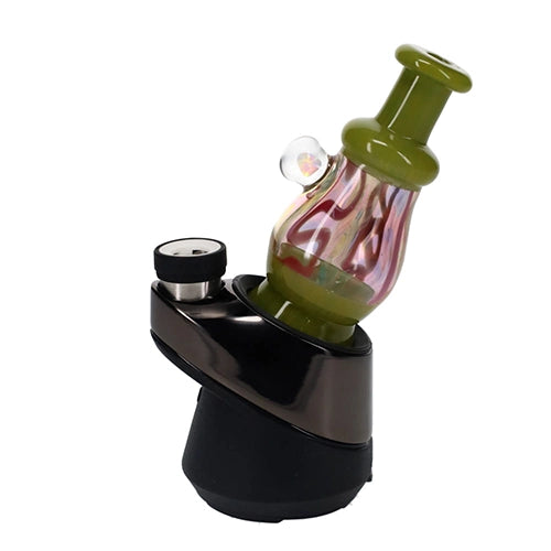 Windstar Glass Pea Green Lava Lamp Dry Peak Top - Image 3