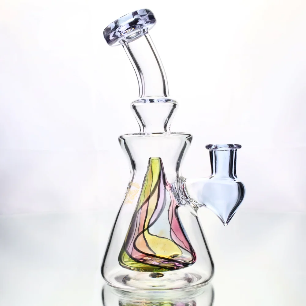Windstar Glass Purple Paisley Bubble Rig / Purple - Image 2