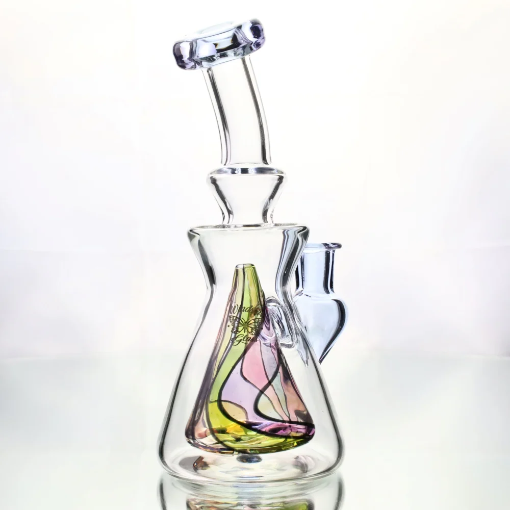 Windstar Glass Purple Paisley Bubble Rig / Purple - Image 3