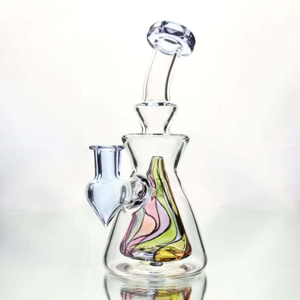 Windstar Glass Purple Paisley Bubble Rig / Purple - Image 4