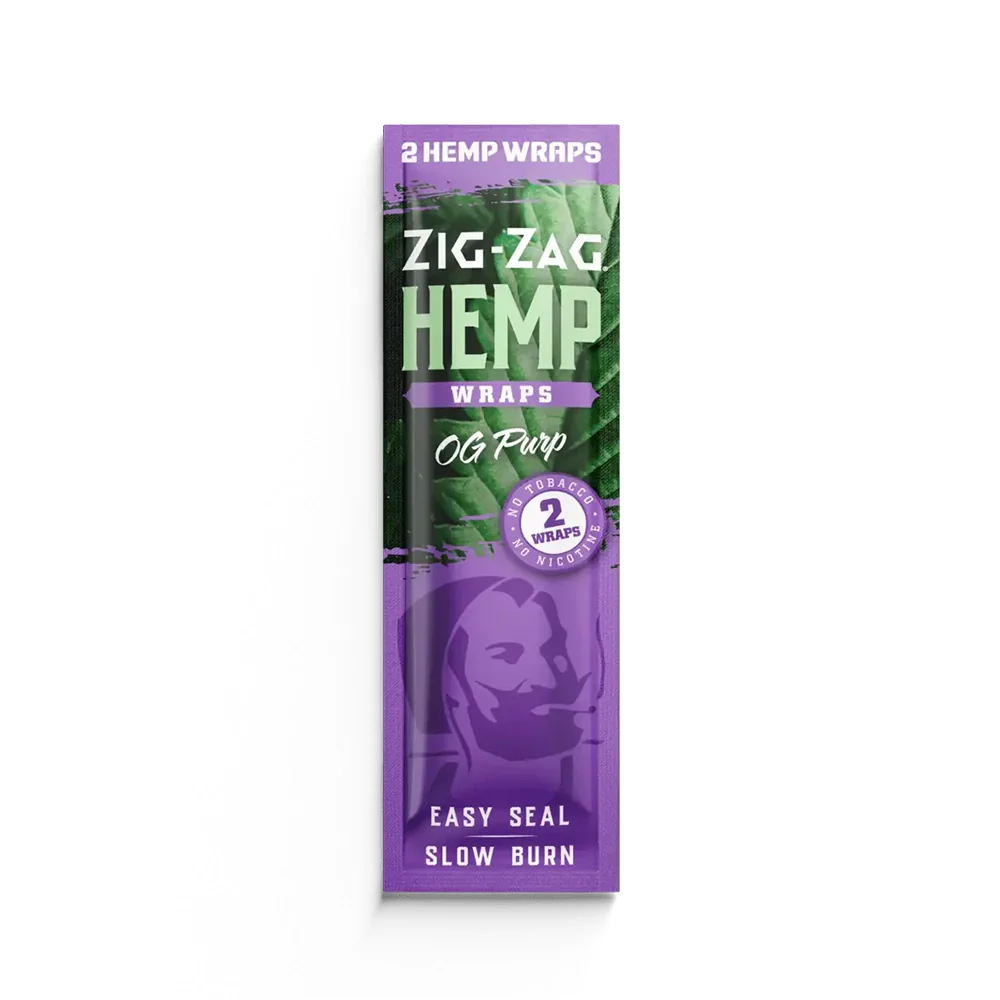 Zig Zag Wraps Hemp 2 for .99 - OG Purple