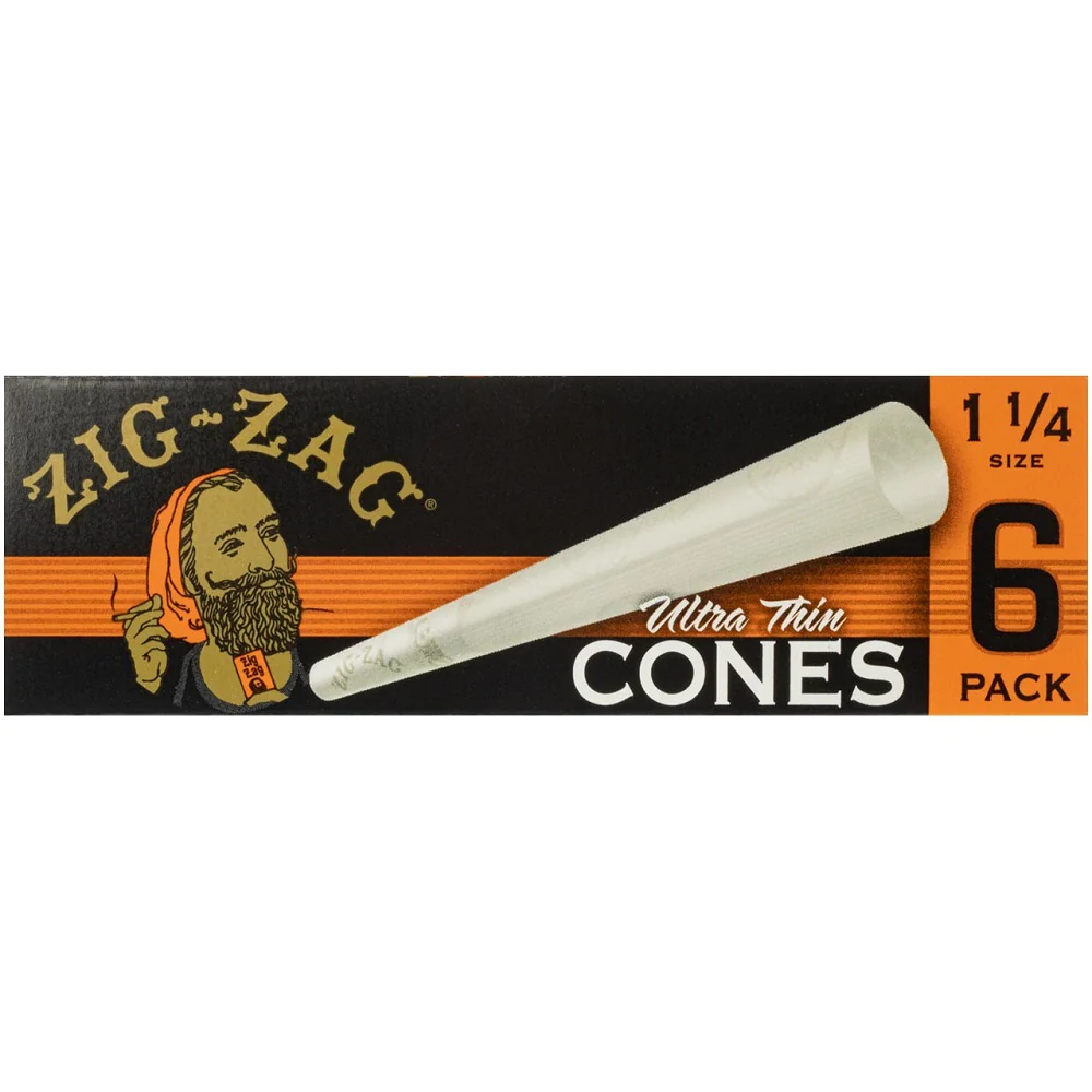 Zig Zag Cone 1.25" - 6 pack